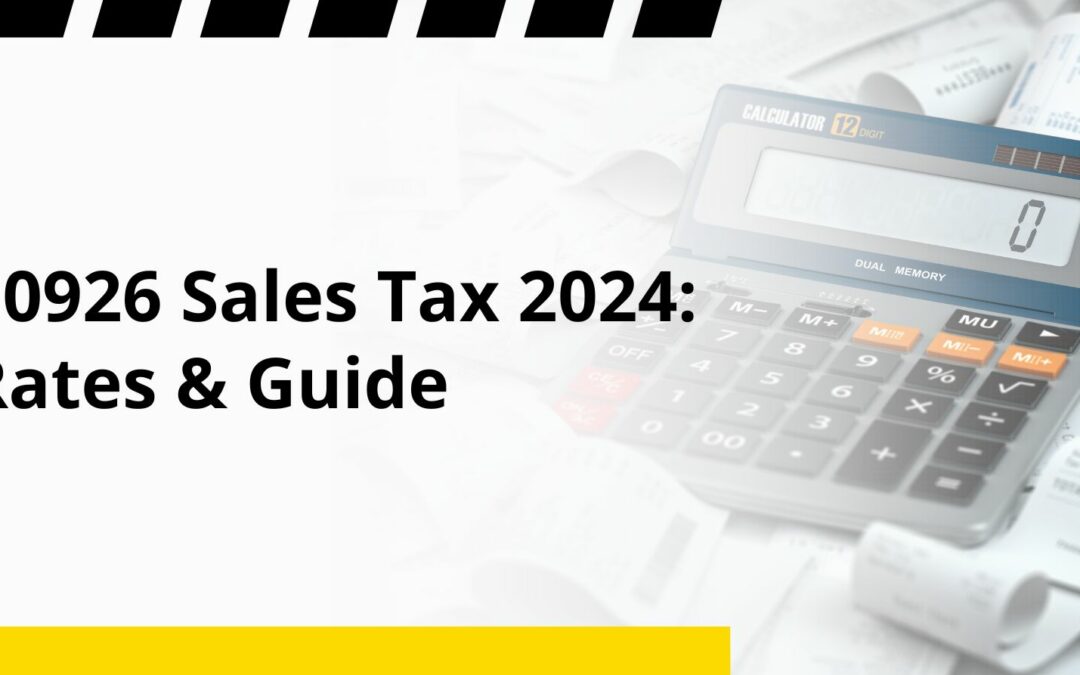 00926 Sales Tax 2024: Rates & Guide