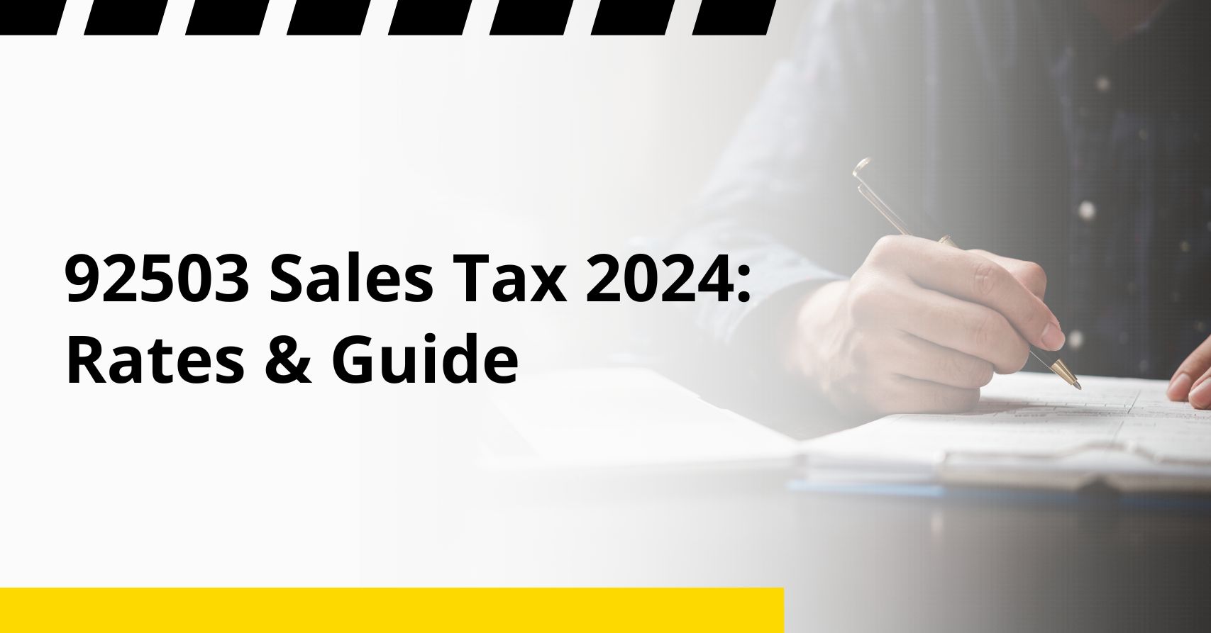 92503 Sales Tax 2024: Rates & Guide