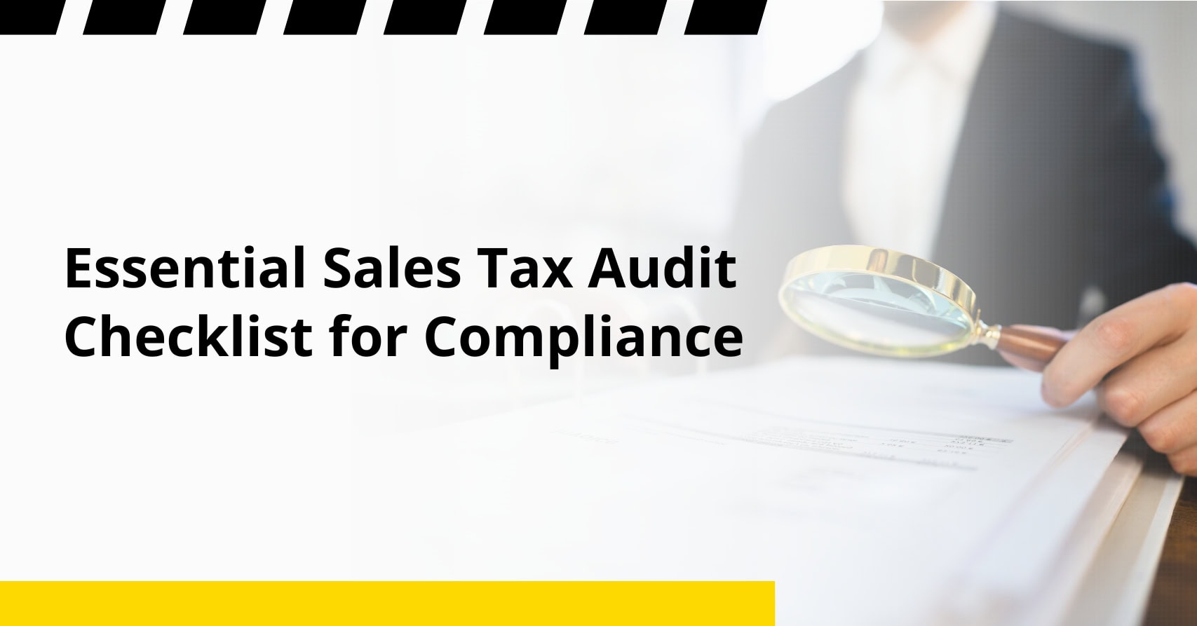 Essential Sales Tax Audit Checklist for Compliance Sales Tax Audit Checklist