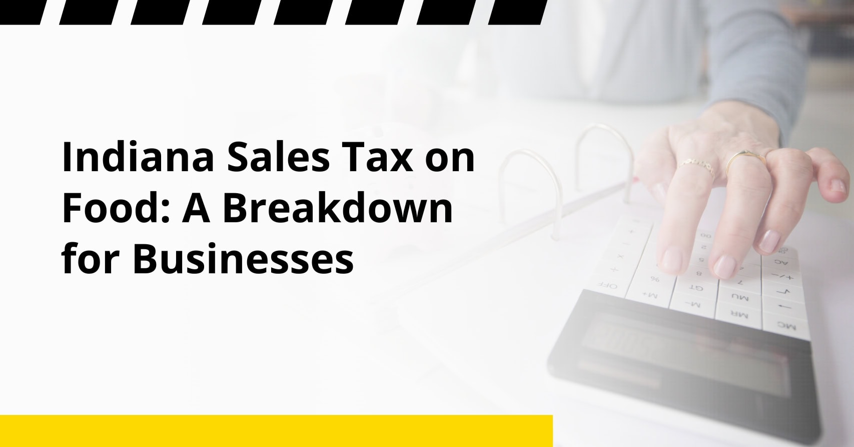 Indiana Sales Tax on Food: A Breakdown for Businesses