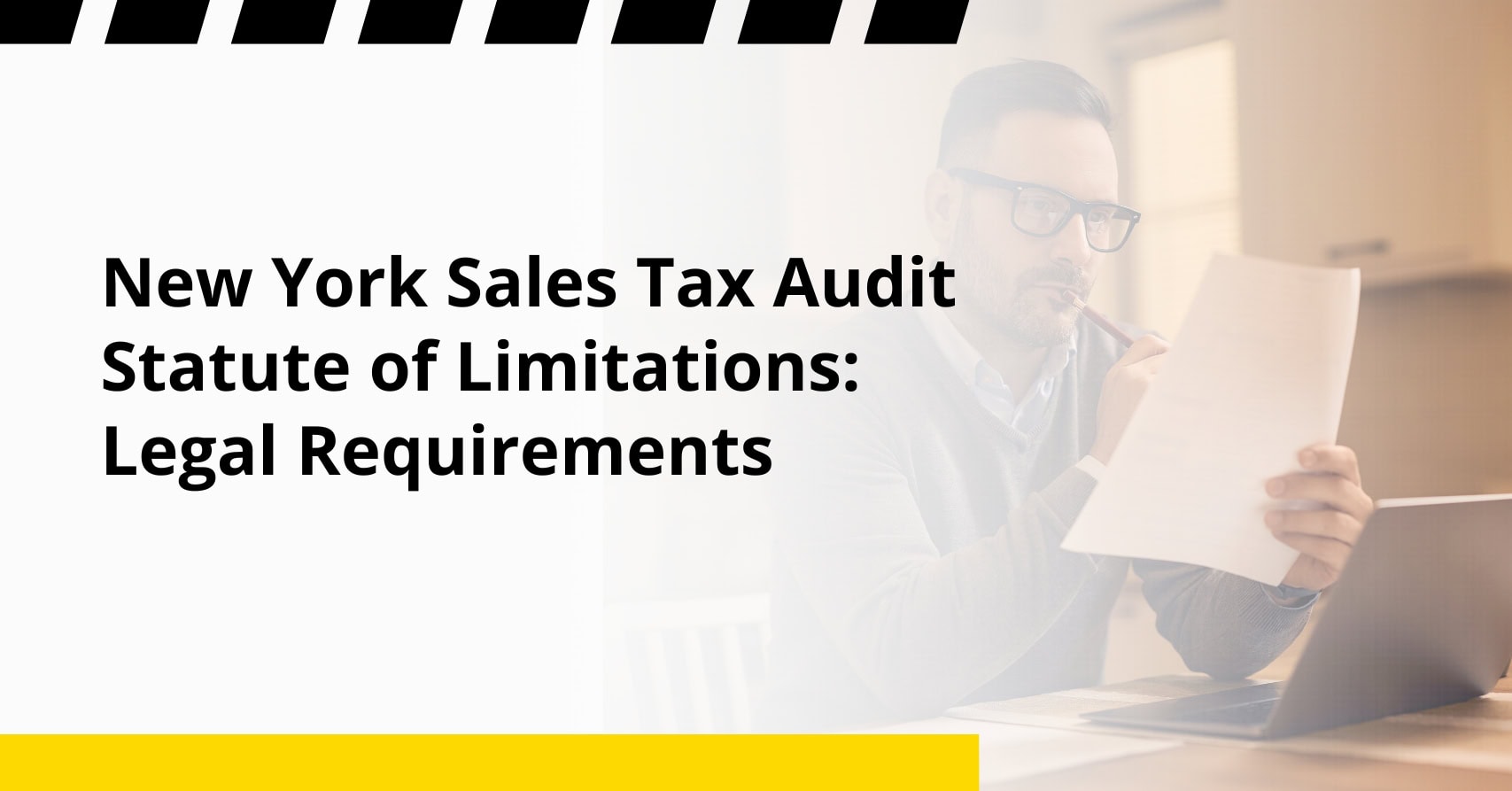 nys sales tax audit statute limitations