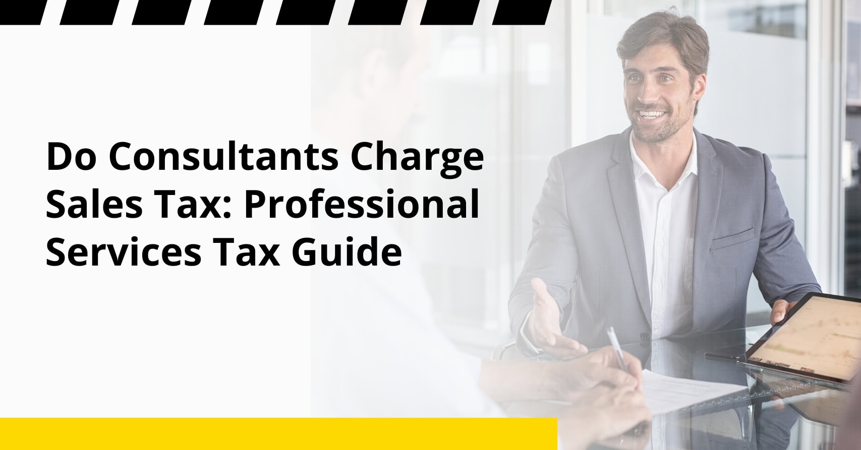 do consultants charge sales tax