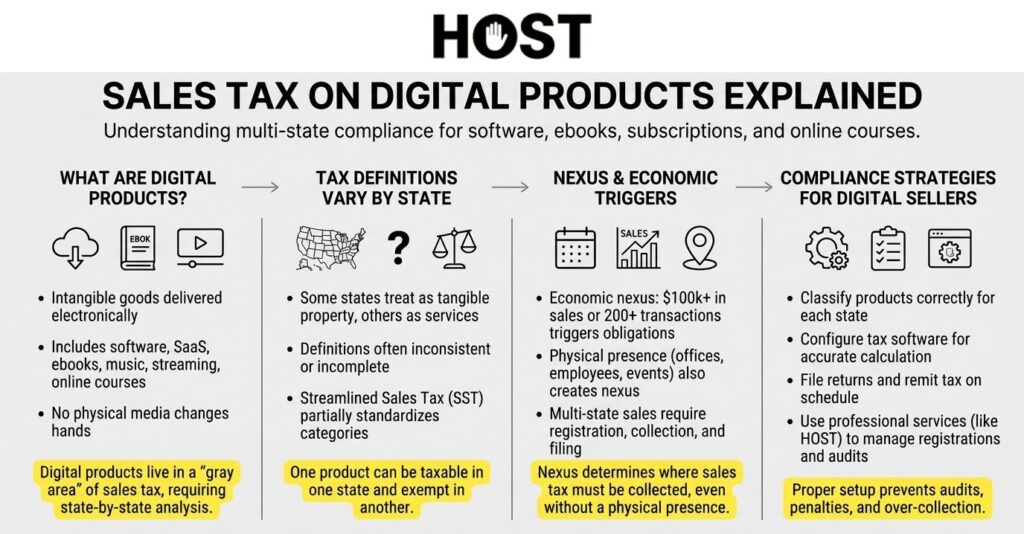 Sales Tax on Digital Products