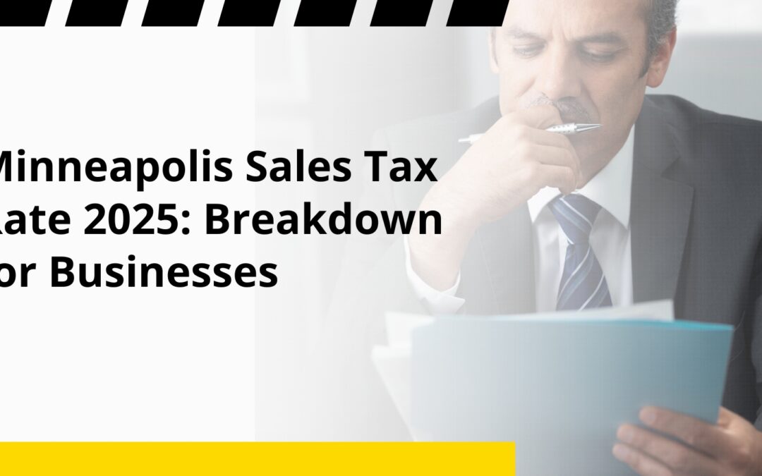 Minneapolis Sales Tax Rate 2025: Breakdown for Businesses